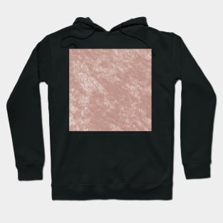 Soft rose gold velvet Hoodie